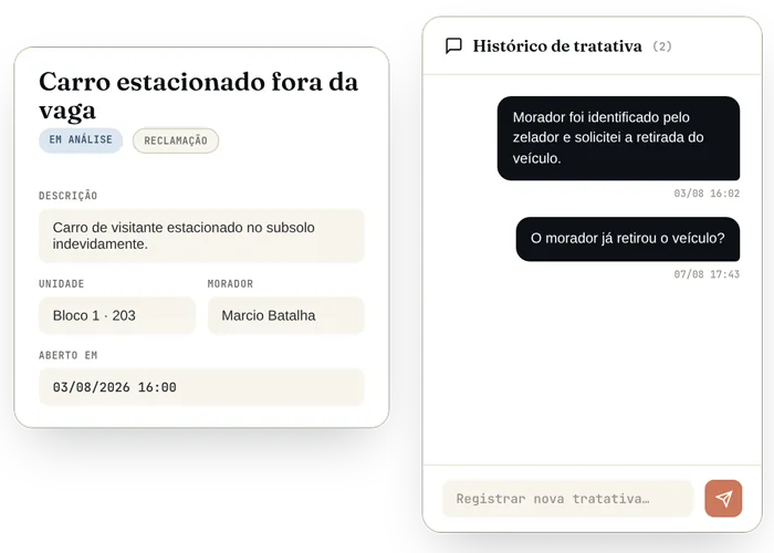 Livro digital de ocorrências